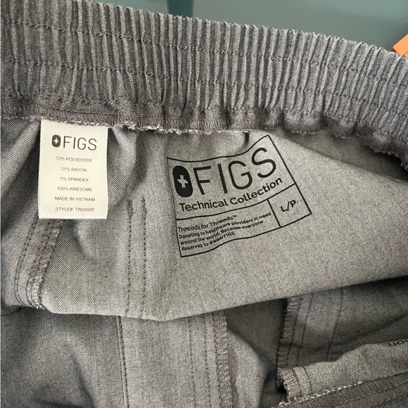 Figs yola scrub pants L/P - Picture 3 of 3